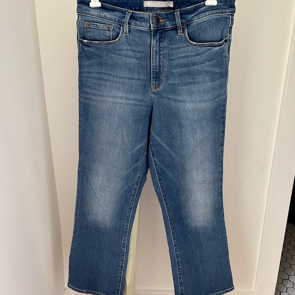 Athleta Sculptek Crop Jeans